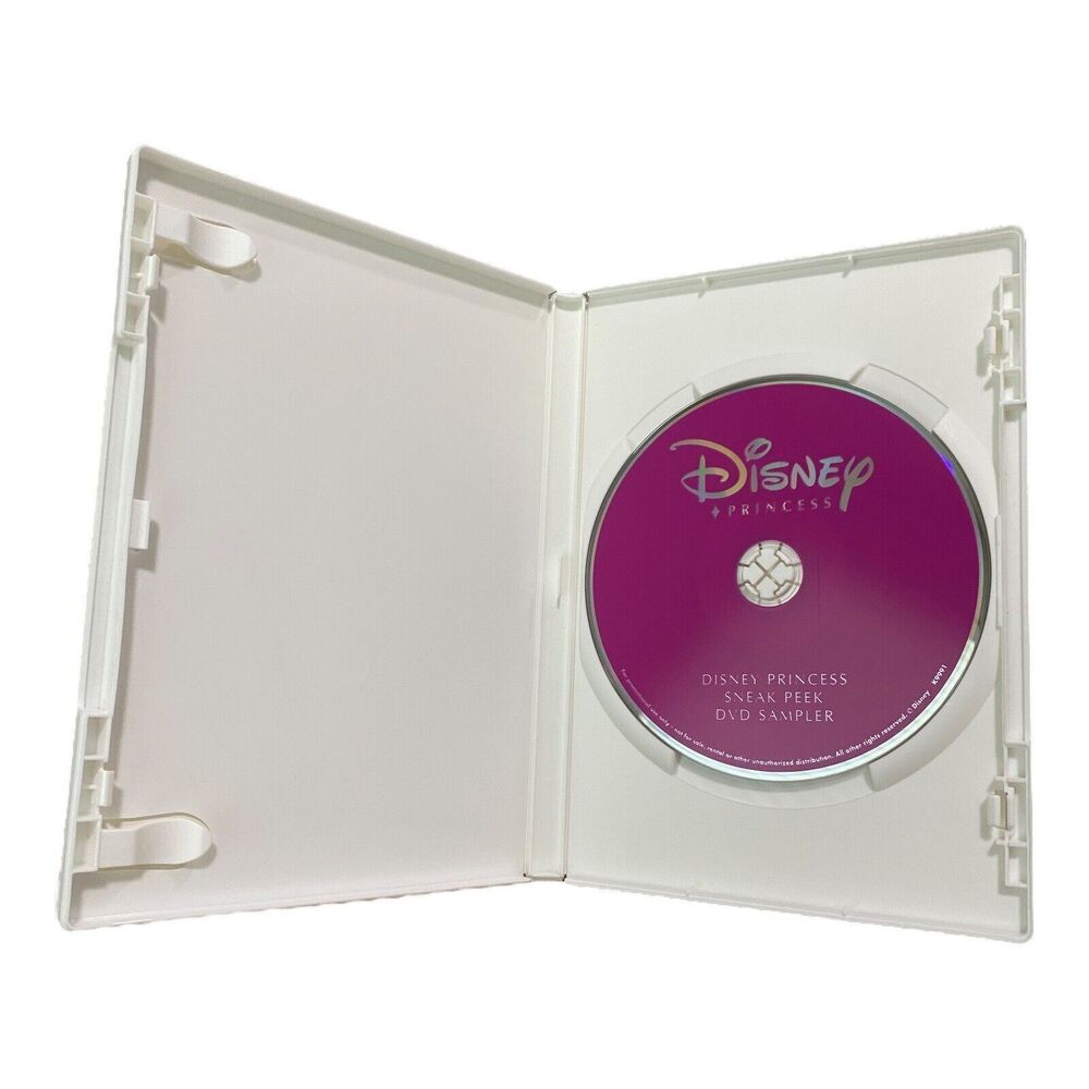 Disney Princess Sneak Peek DVD Sampler CIRCUIT CITY EXCLUSIVE CINDERELLA ARIEL - Picture 3 of 4